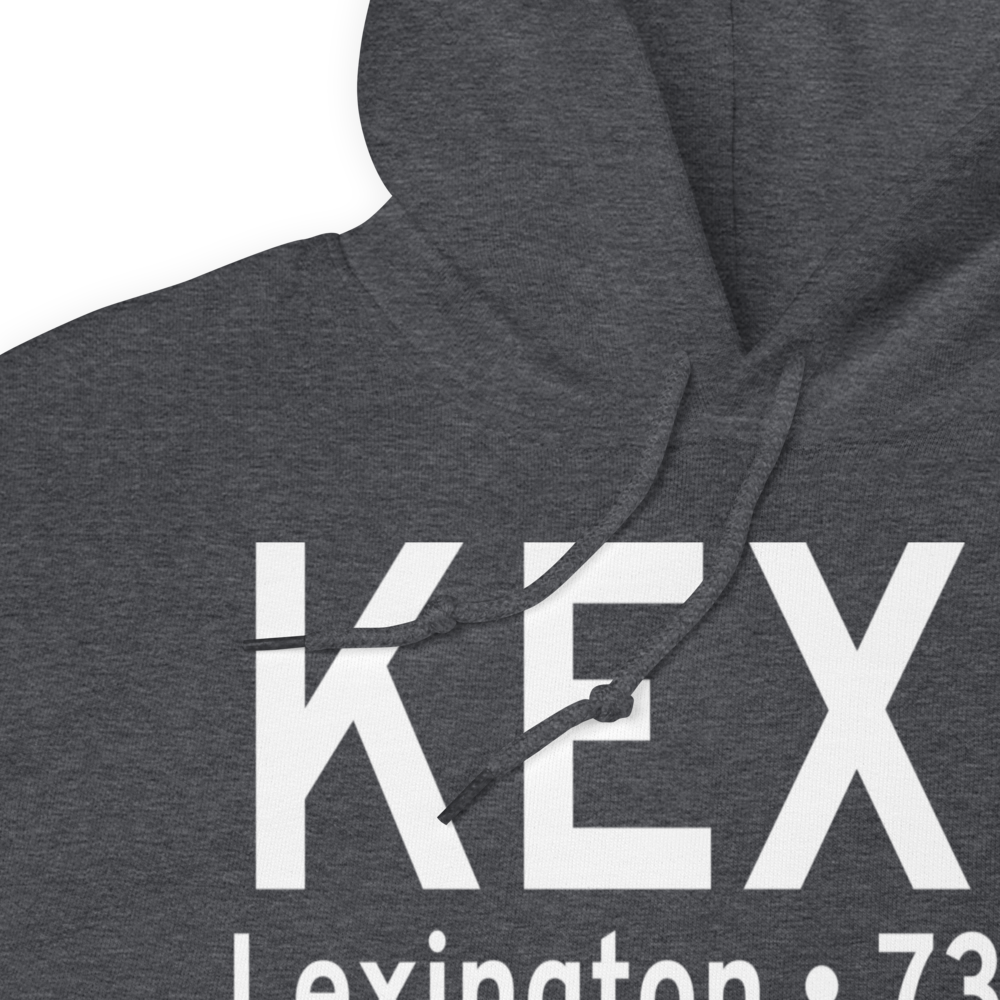 Davidson County Airport (KEXX) ICAO Hoodie Sweatshirt 