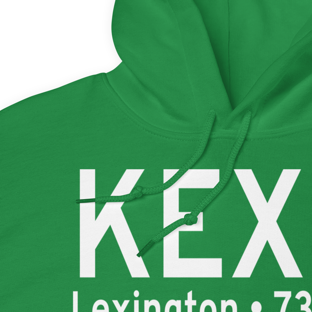 Davidson County Airport (KEXX) ICAO Hoodie Sweatshirt 