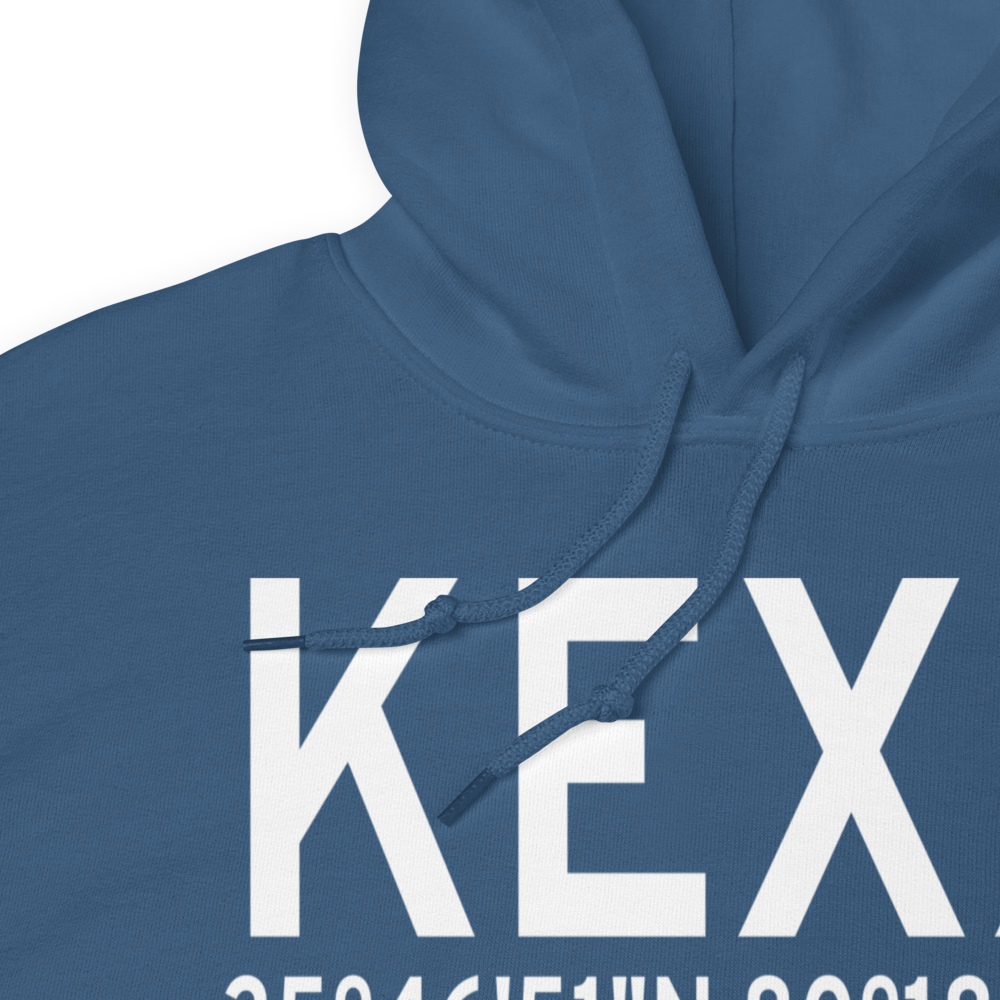 Davidson County Airport (KEXX) ICAO Hoodie Sweatshirt 