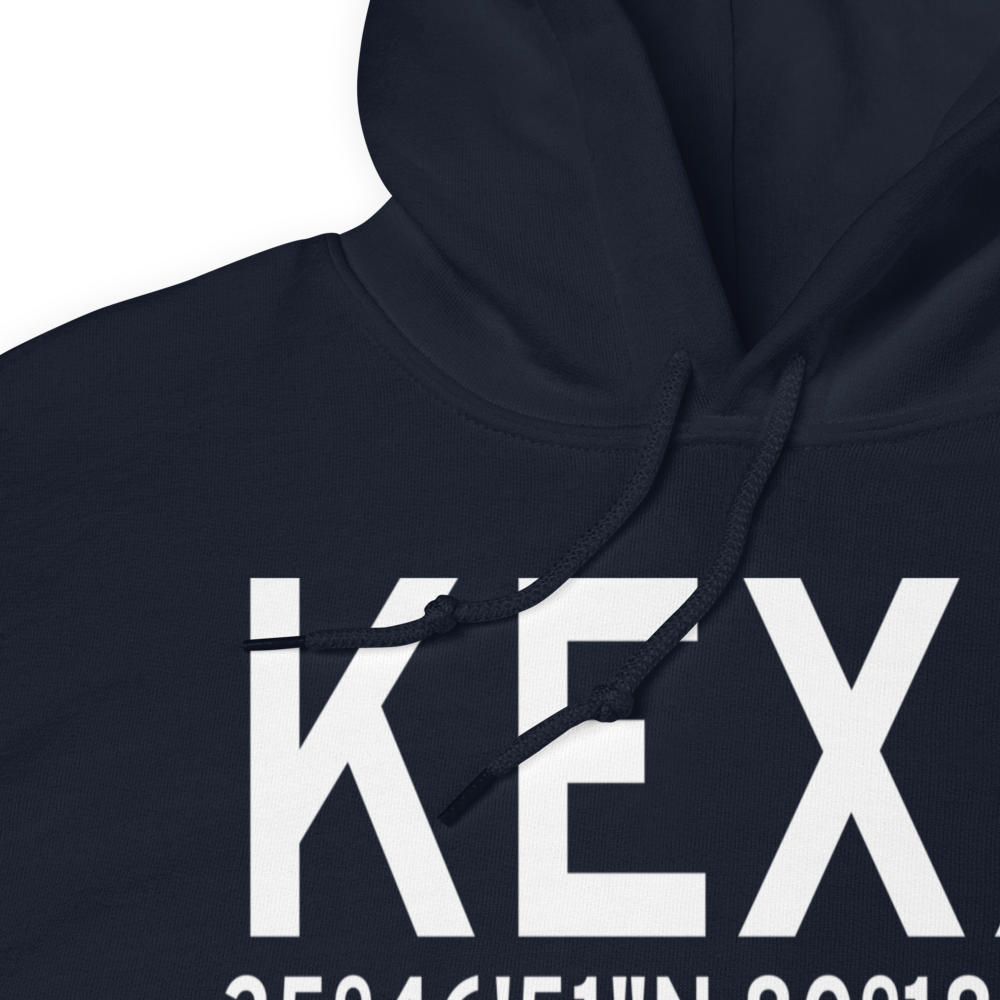Davidson County Airport (KEXX) ICAO Hoodie Sweatshirt 
