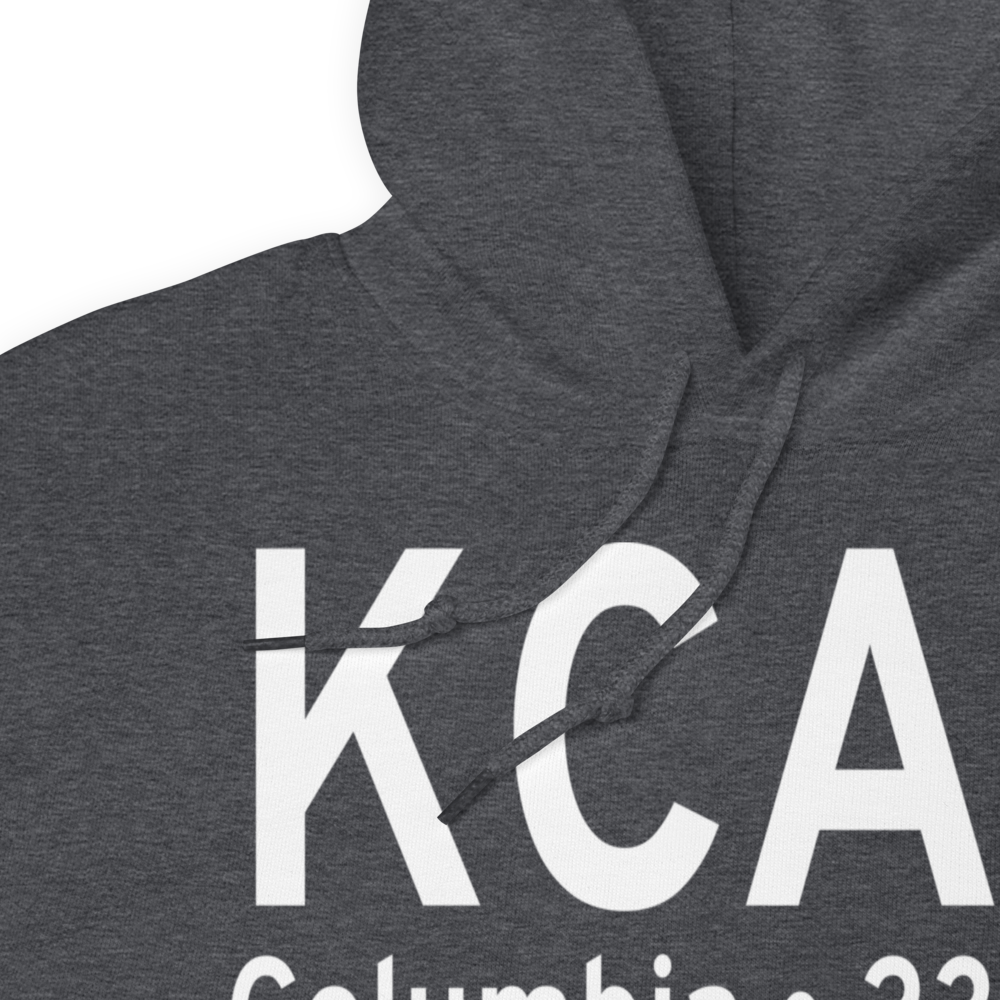 Columbia Metropolitan Airport (KCAE) ICAO Hoodie Sweatshirt 