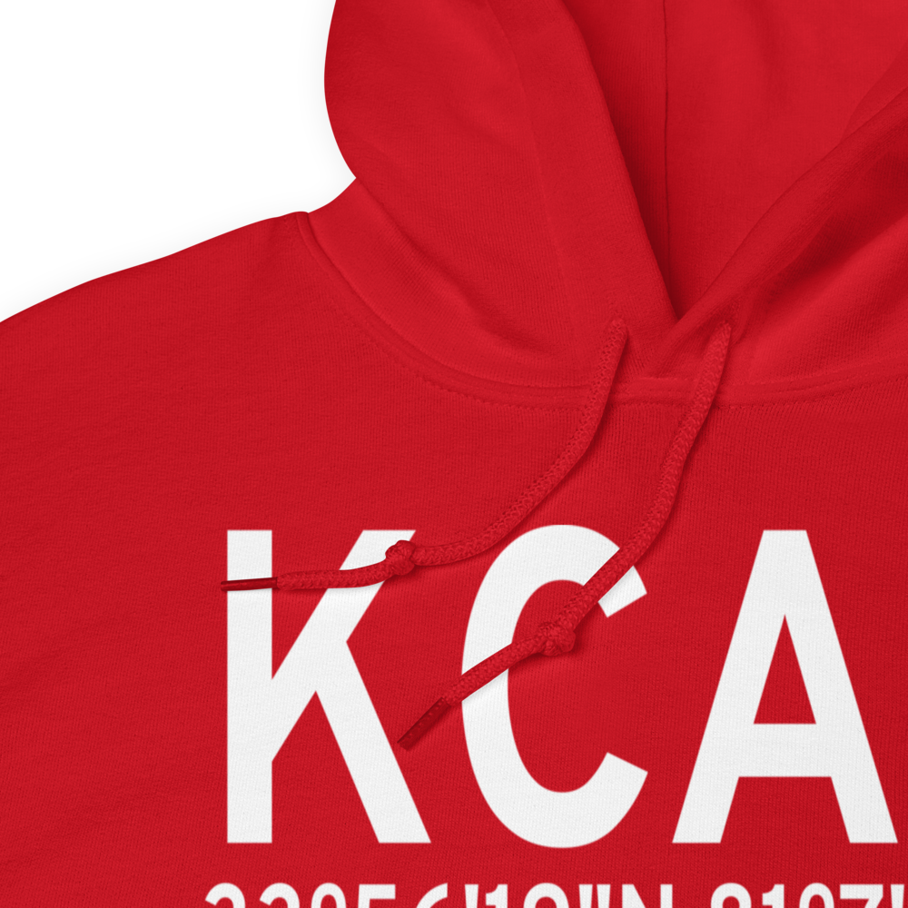 Columbia Metropolitan Airport (KCAE) ICAO Hoodie Sweatshirt 