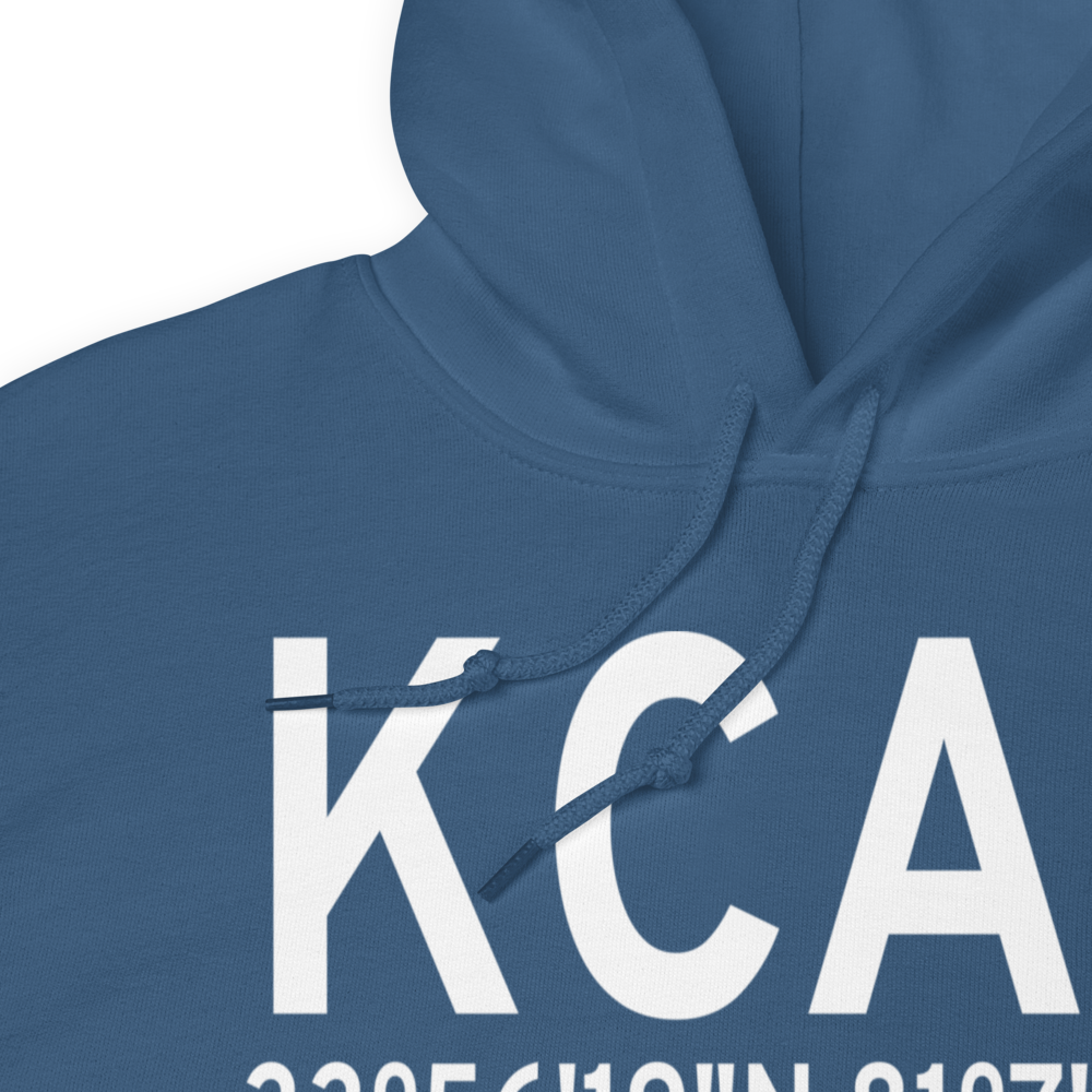 Columbia Metropolitan Airport (KCAE) ICAO Hoodie Sweatshirt 
