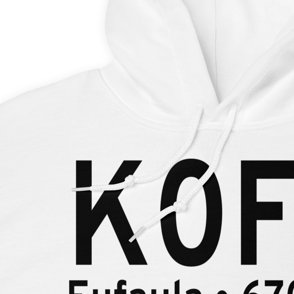 Fountainhead Lodge Airpark (K0F7) ICAO Hoodie Sweatshirt 