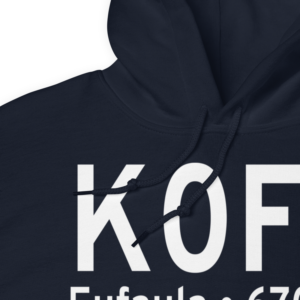 Fountainhead Lodge Airpark (K0F7) ICAO Hoodie Sweatshirt 