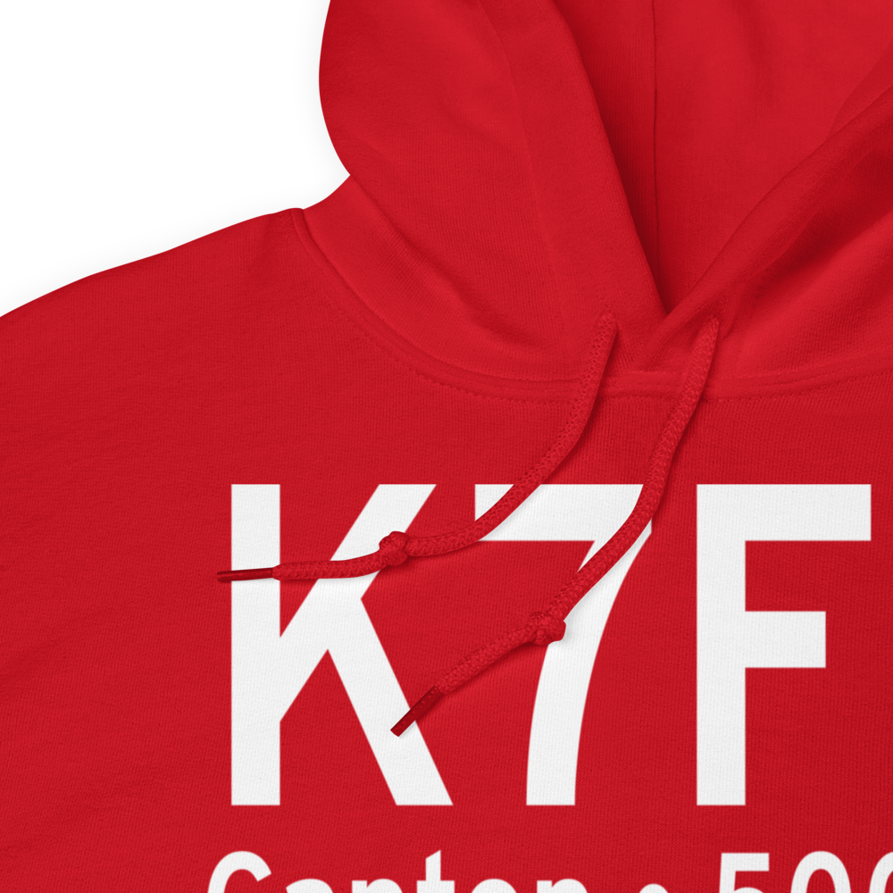 Canton Hackney Airport (K7F5) ICAO Hoodie Sweatshirt 