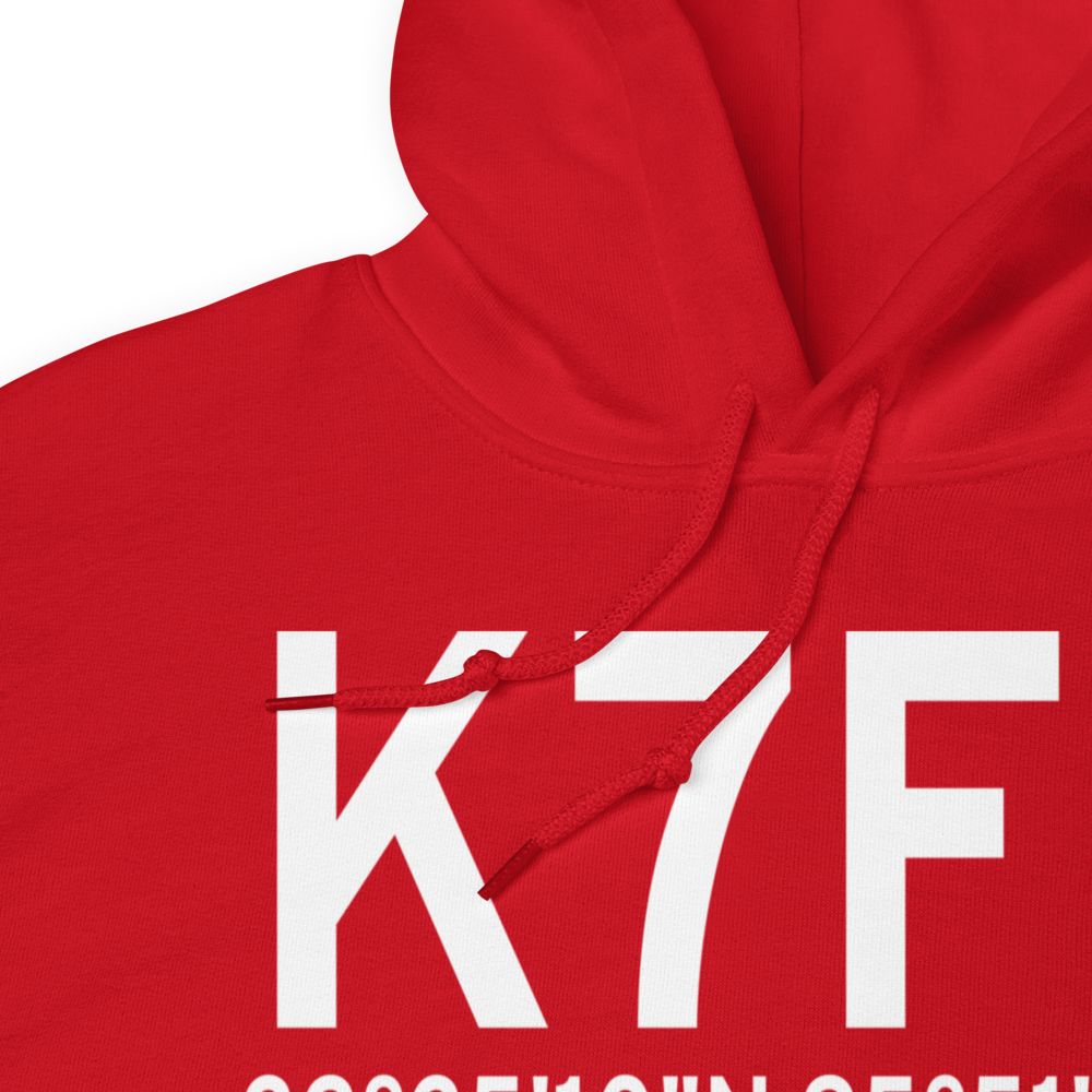 Canton Hackney Airport (K7F5) ICAO Hoodie Sweatshirt 