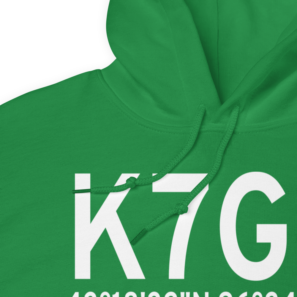 Canton Municipal Airport (K7G9) ICAO Hoodie Sweatshirt 