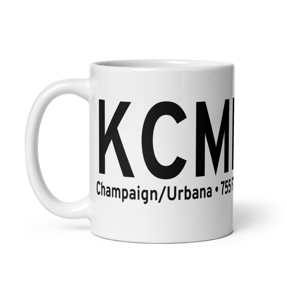 University of Illinois Willard Airport (KCMI) ICAO Mug 