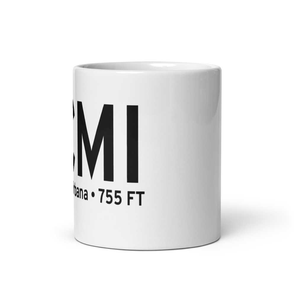 University of Illinois Willard Airport (KCMI) ICAO Mug 