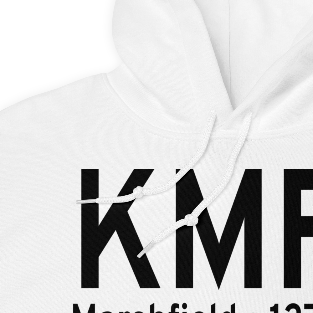 Marshfield Municipal Airport (KMFI) ICAO Hoodie Sweatshirt 