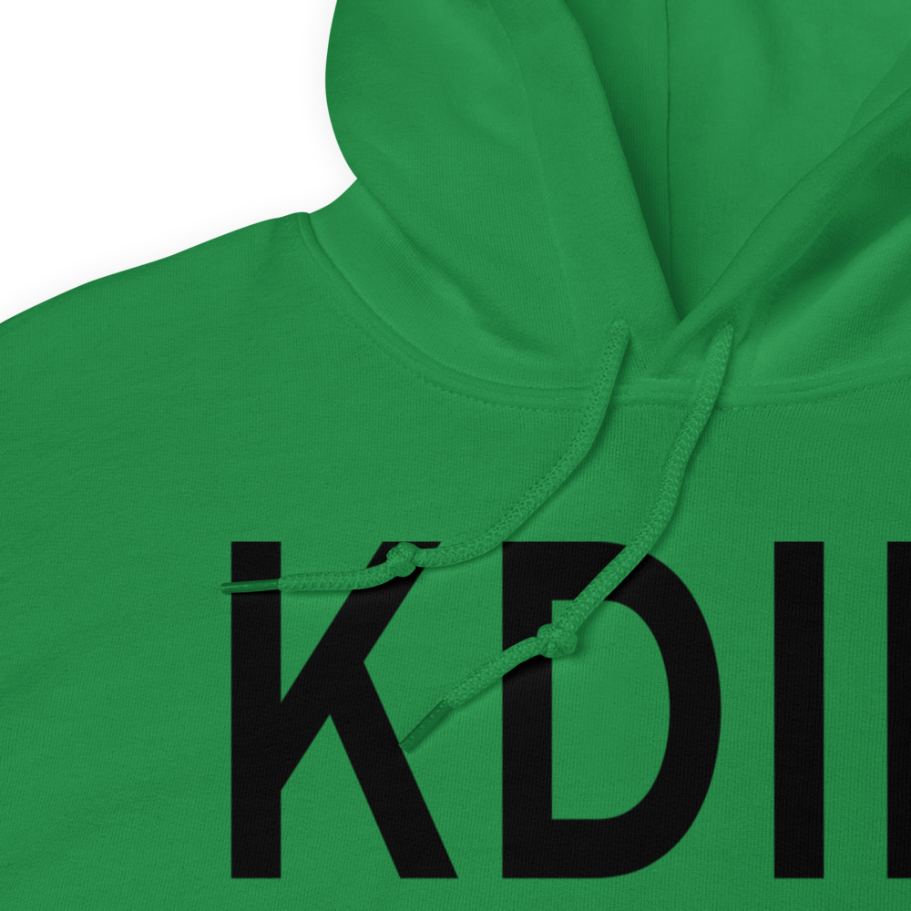 Dickinson Theodore Roosevelt Regional Airport (KDIK) ICAO Hoodie Sweatshirt 