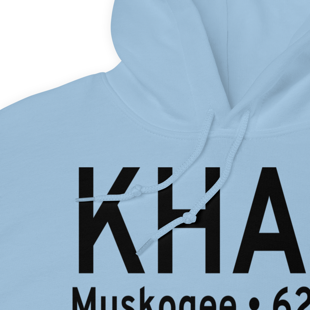 Hatbox Field (KHAX) ICAO Hoodie Sweatshirt 