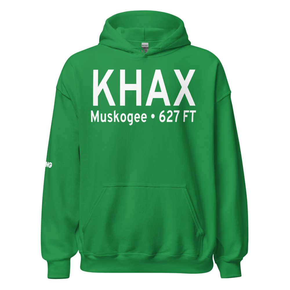 Hatbox Field (KHAX) ICAO Hoodie Sweatshirt 