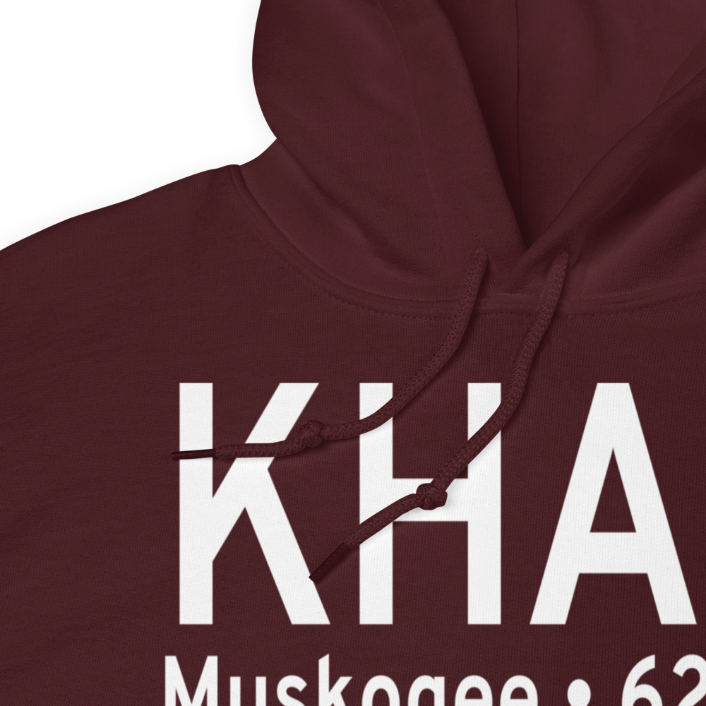 Hatbox Field (KHAX) ICAO Hoodie Sweatshirt 