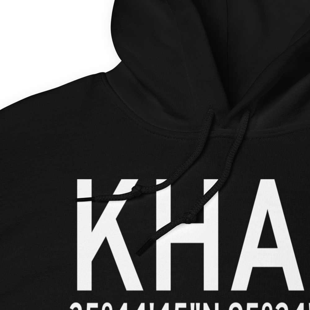 Hatbox Field (KHAX) ICAO Hoodie Sweatshirt 
