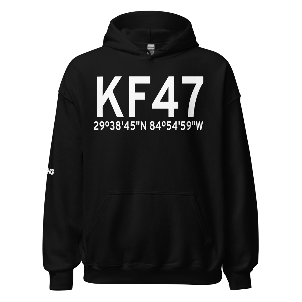 St George Island Airport (KF47) ICAO Hoodie Sweatshirt 