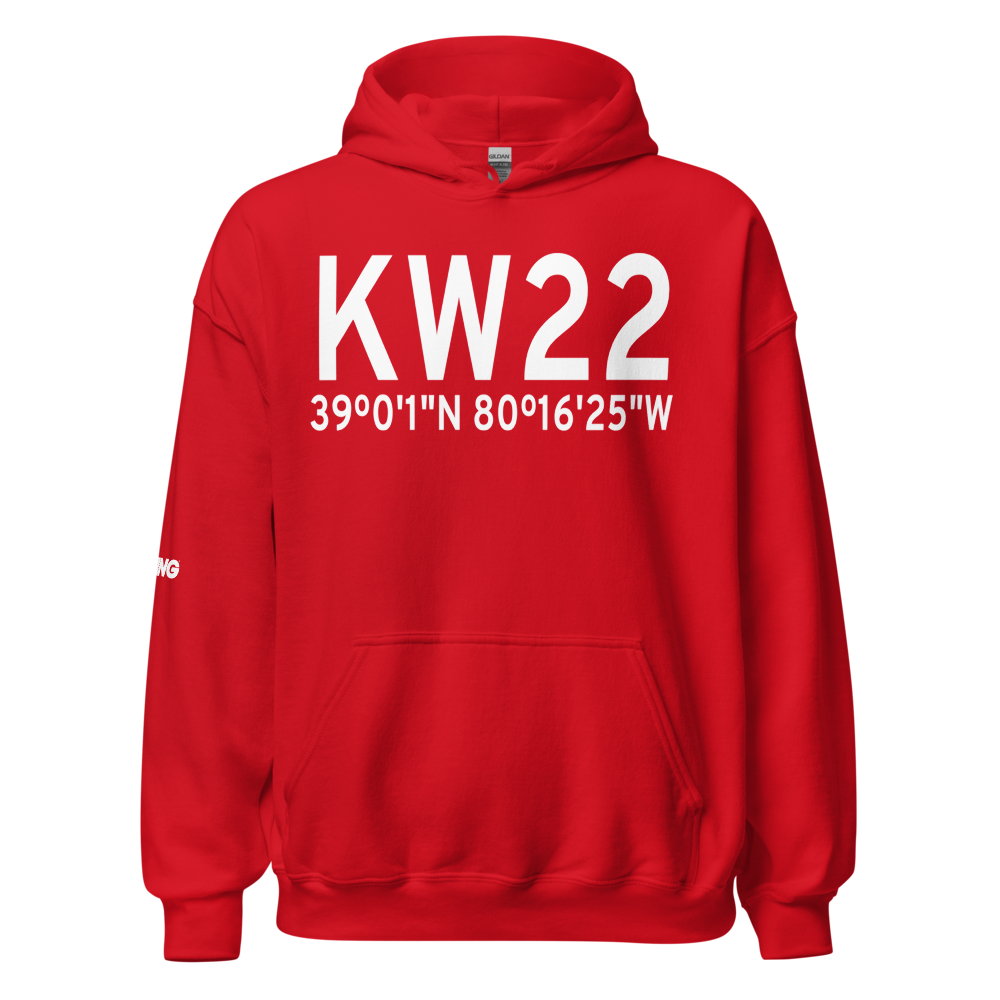 Upshur County Regional Airport (KW22) ICAO Hoodie Sweatshirt 
