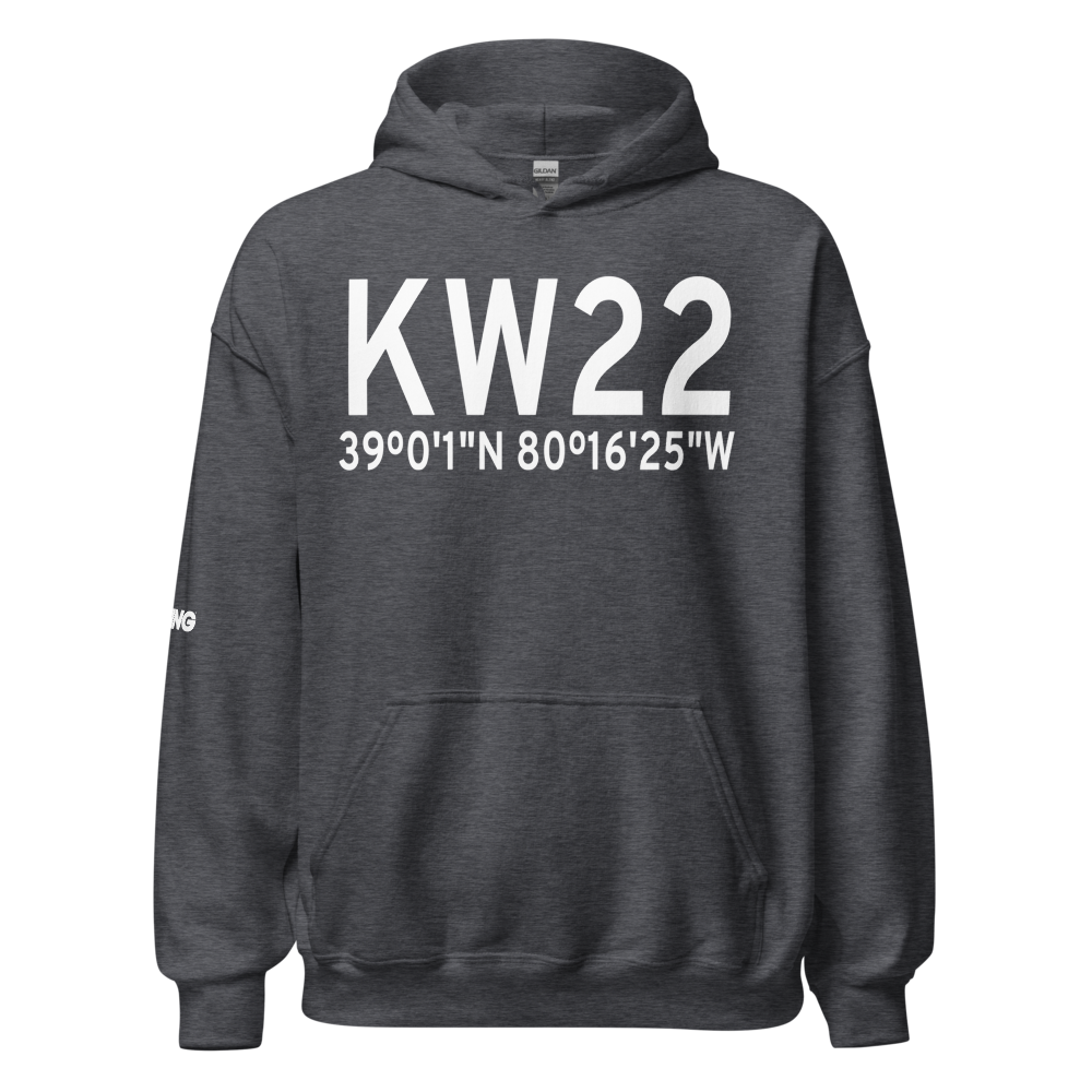 Upshur County Regional Airport (KW22) ICAO Hoodie Sweatshirt 