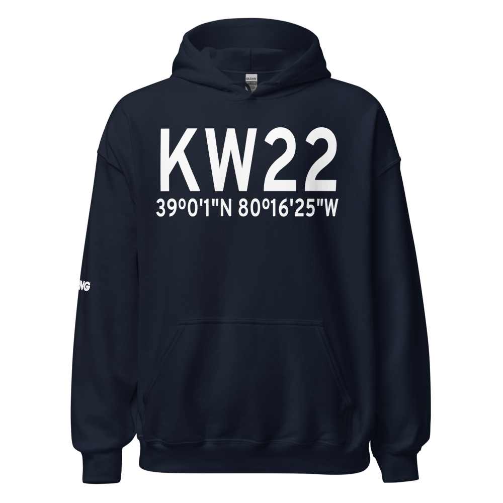 Upshur County Regional Airport (KW22) ICAO Hoodie Sweatshirt 