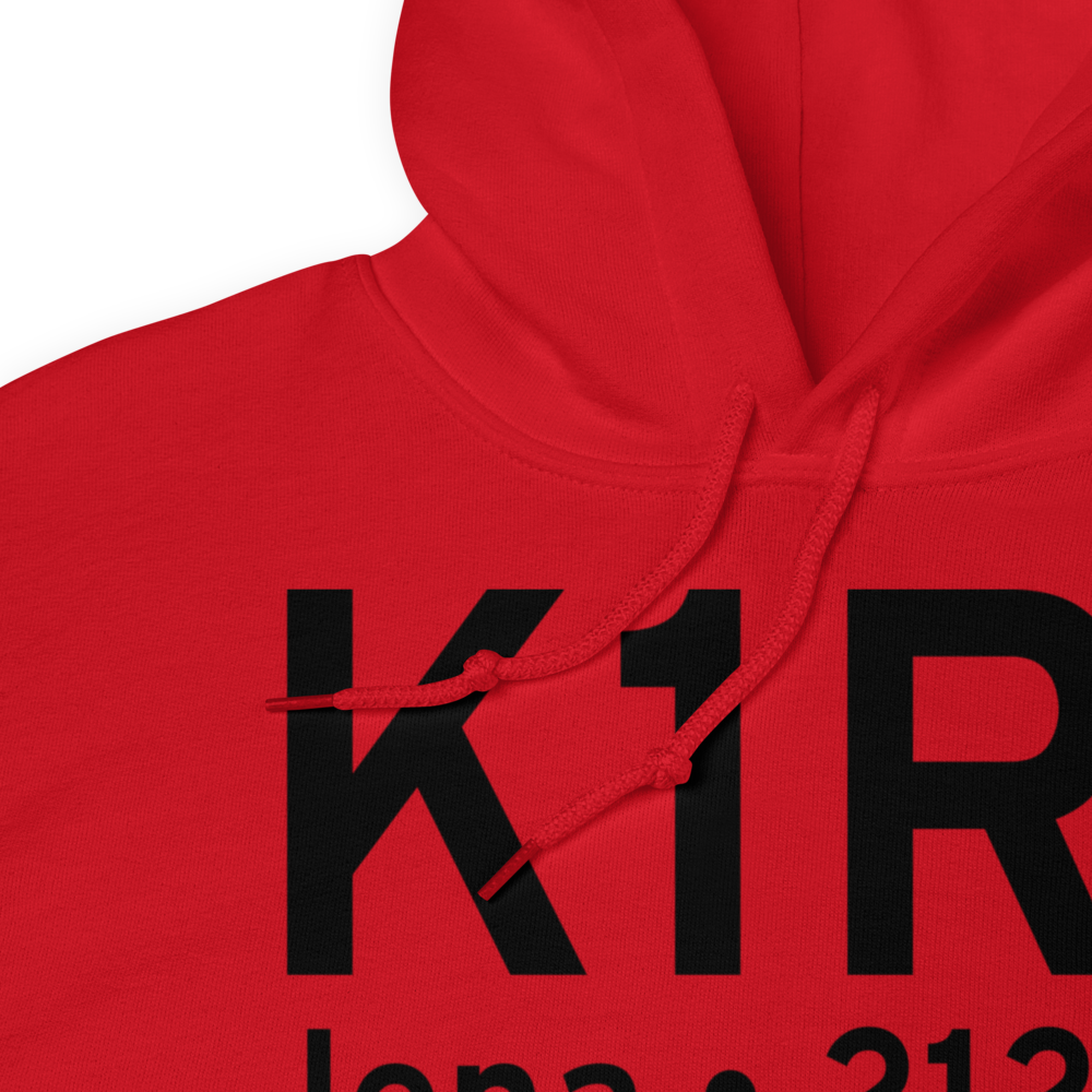 Jena Airport (K1R1) ICAO Hoodie Sweatshirt 