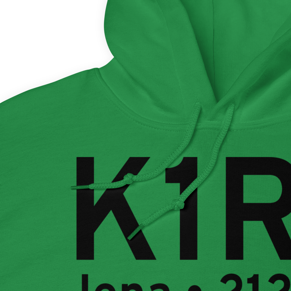 Jena Airport (K1R1) ICAO Hoodie Sweatshirt 