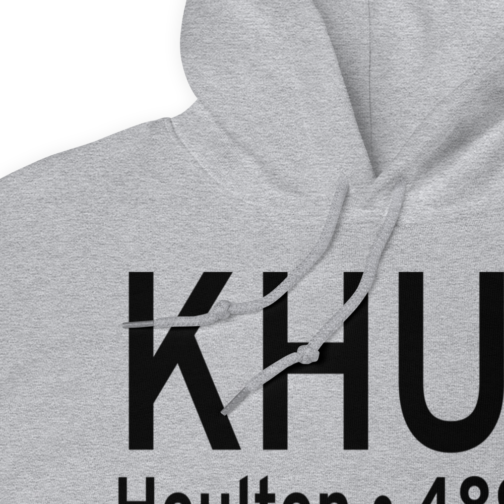 Houlton International Airport (KHUL) ICAO Hoodie Sweatshirt 