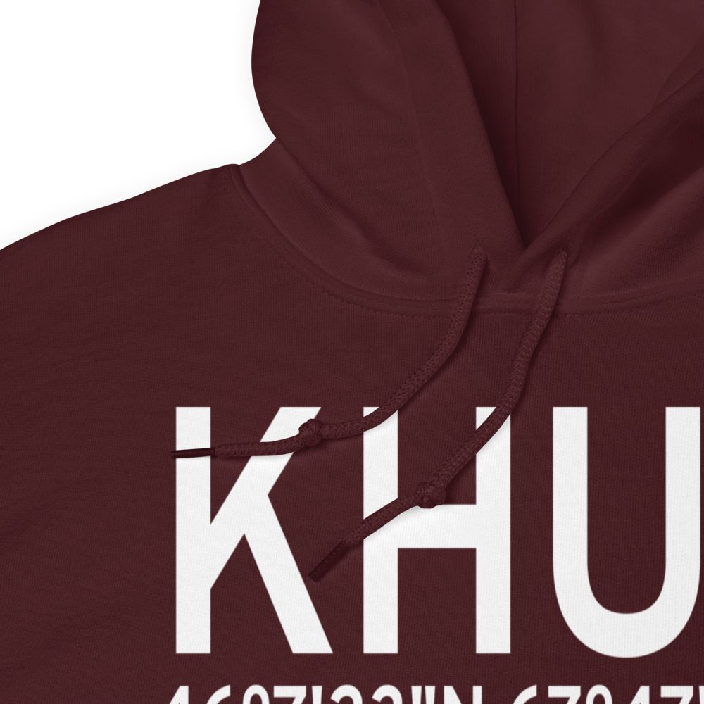 Houlton International Airport (KHUL) ICAO Hoodie Sweatshirt 
