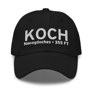 A L Mangham Jr. Regional Airport (KOCH) ICAO Hat