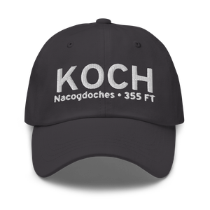 A L Mangham Jr. Regional Airport (KOCH) ICAO Hat