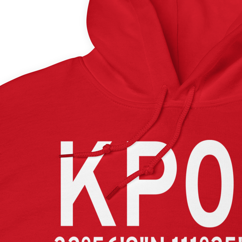 Coolidge Municipal Airport (KP08) ICAO Hoodie Sweatshirt 