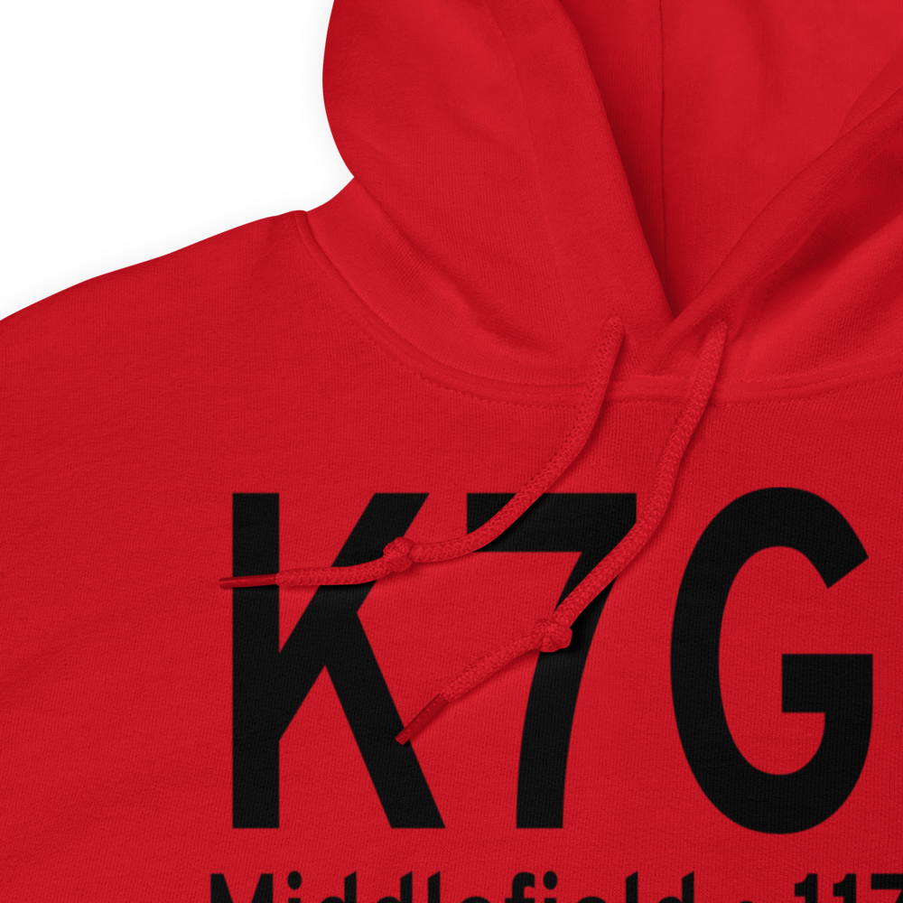 Geauga County Airport (K7G8) ICAO Hoodie Sweatshirt 