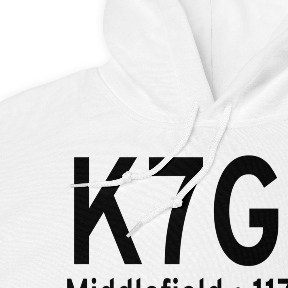 Geauga County Airport (K7G8) ICAO Hoodie Sweatshirt 