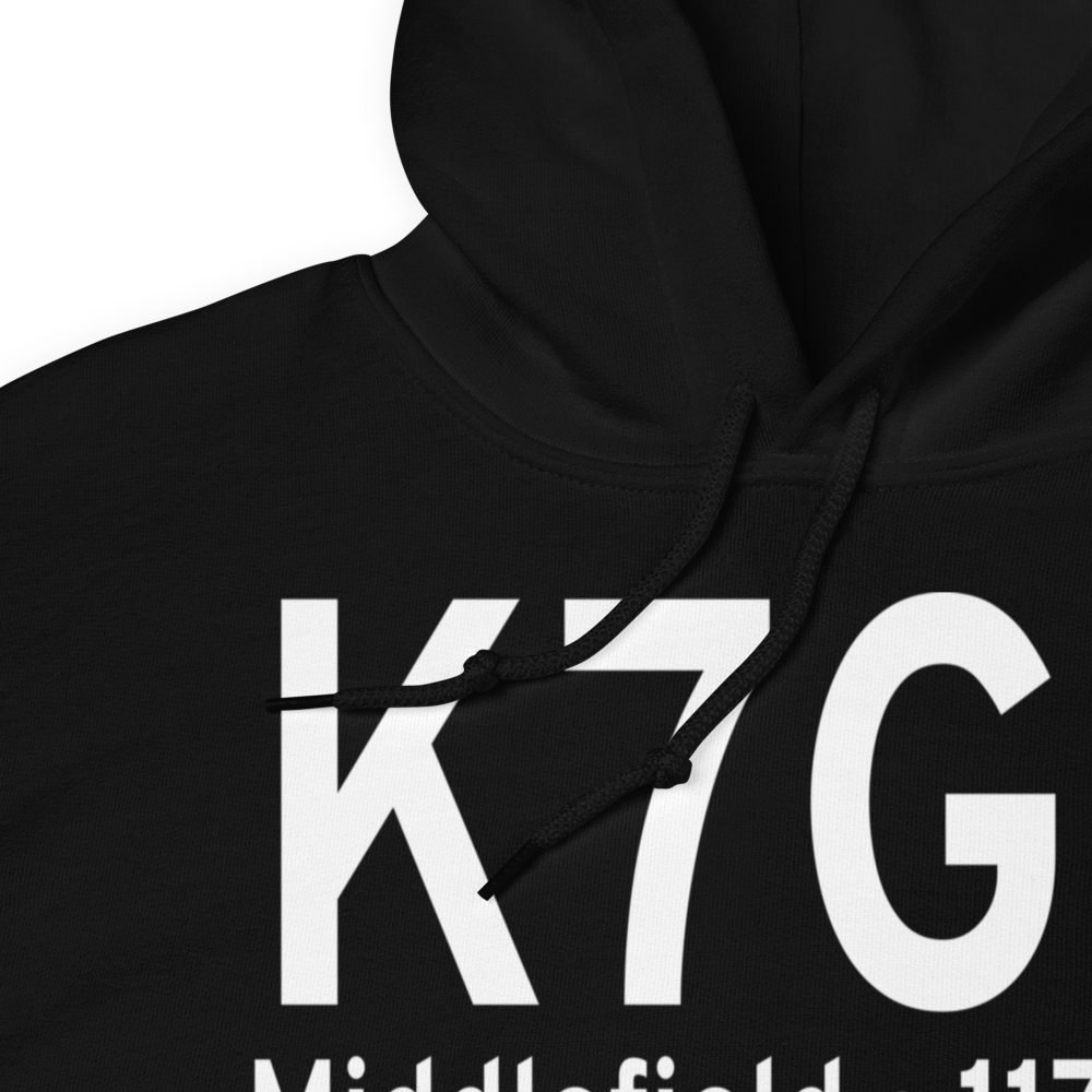 Geauga County Airport (K7G8) ICAO Hoodie Sweatshirt 