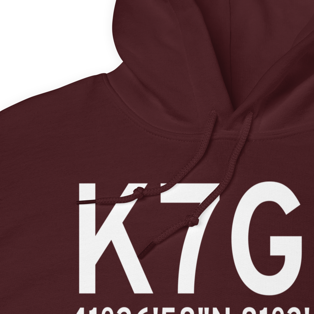 Geauga County Airport (K7G8) ICAO Hoodie Sweatshirt 
