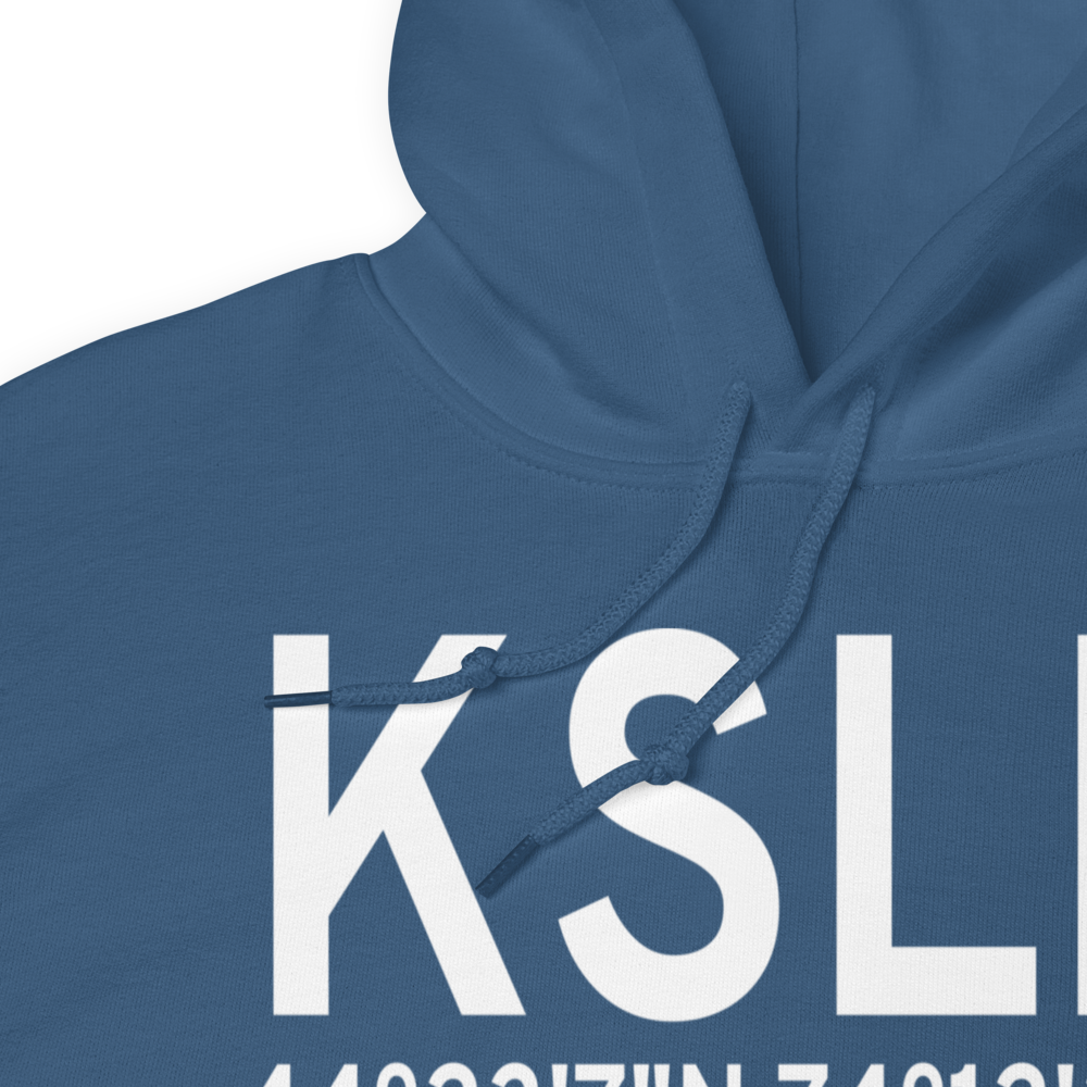 Adirondack Regional Airport (KSLK) ICAO Hoodie Sweatshirt 