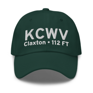 Claxton Evans County Airport (KCWV) ICAO Hat