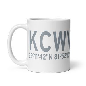 Claxton Evans County Airport (KCWV) ICAO Mug