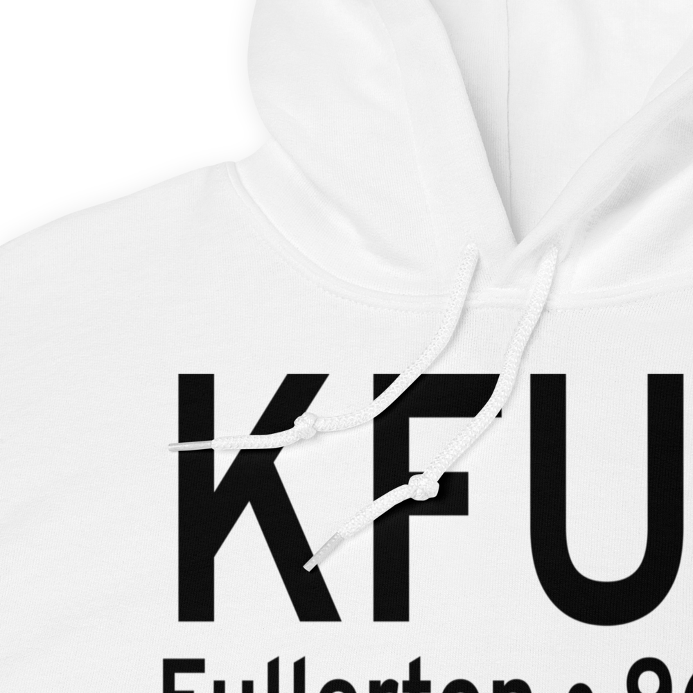 Fullerton Municipal Airport (KFUL) ICAO Hoodie Sweatshirt 