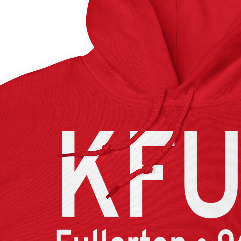 Fullerton Municipal Airport (KFUL) ICAO Hoodie Sweatshirt 
