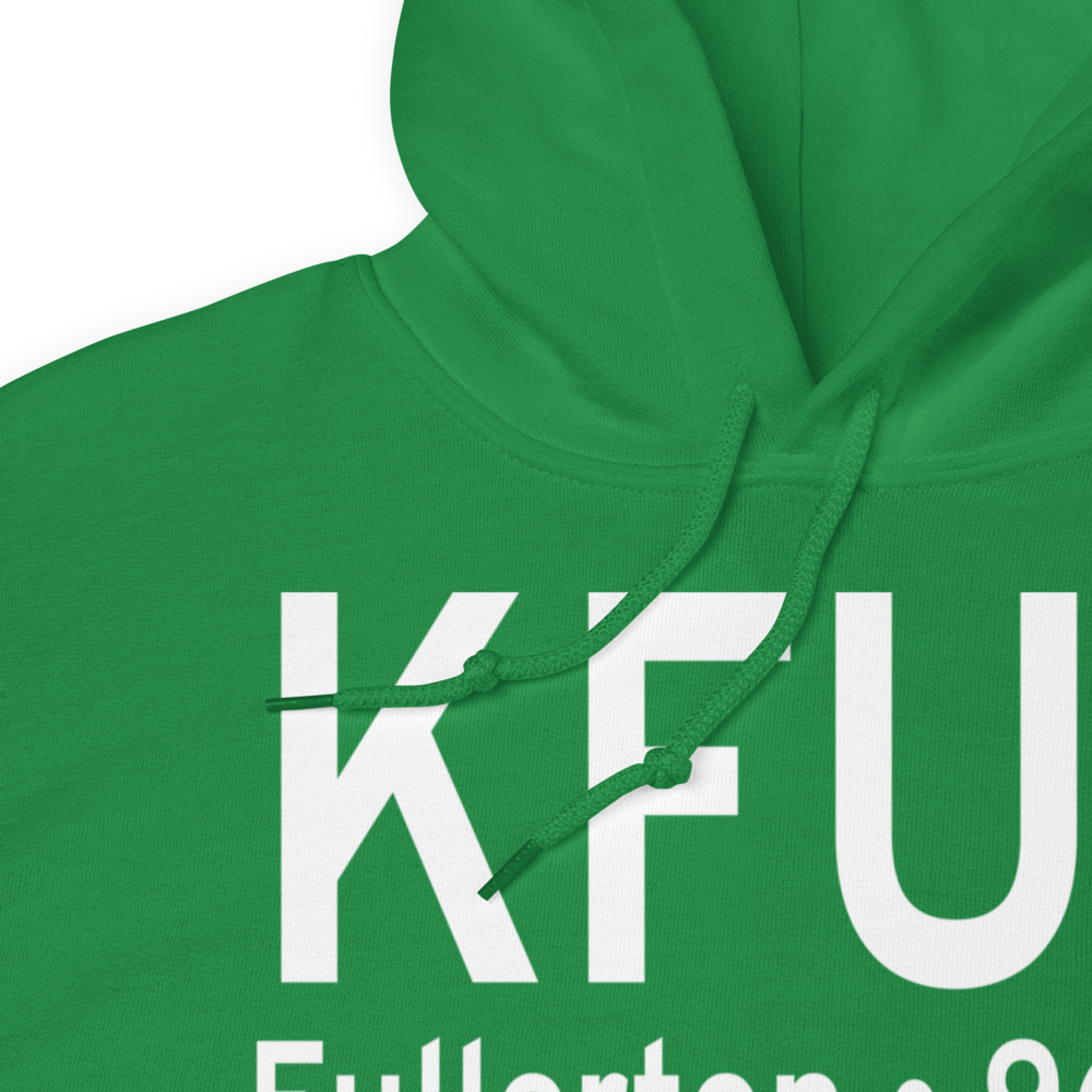 Fullerton Municipal Airport (KFUL) ICAO Hoodie Sweatshirt 