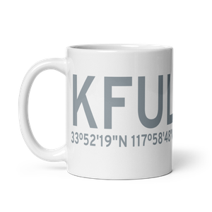 Fullerton Municipal Airport (KFUL) ICAO Mug