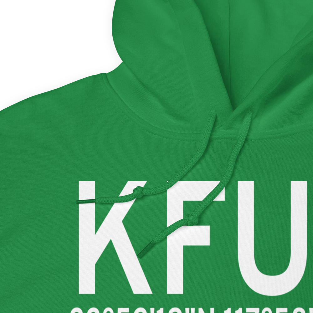 Fullerton Municipal Airport (KFUL) ICAO Hoodie Sweatshirt 
