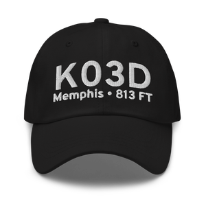 Memphis Memorial Airport (K03D) ICAO Hat