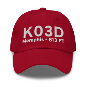 Memphis Memorial Airport (K03D) ICAO Hat