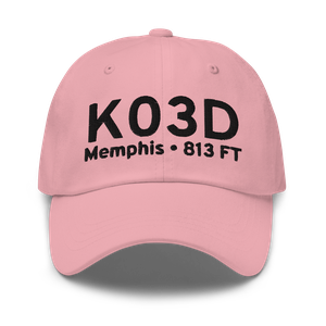 Memphis Memorial Airport (K03D) ICAO Hat