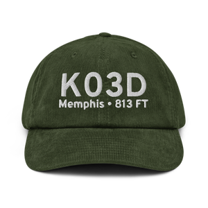 Memphis Memorial Airport (K03D) ICAO Hat