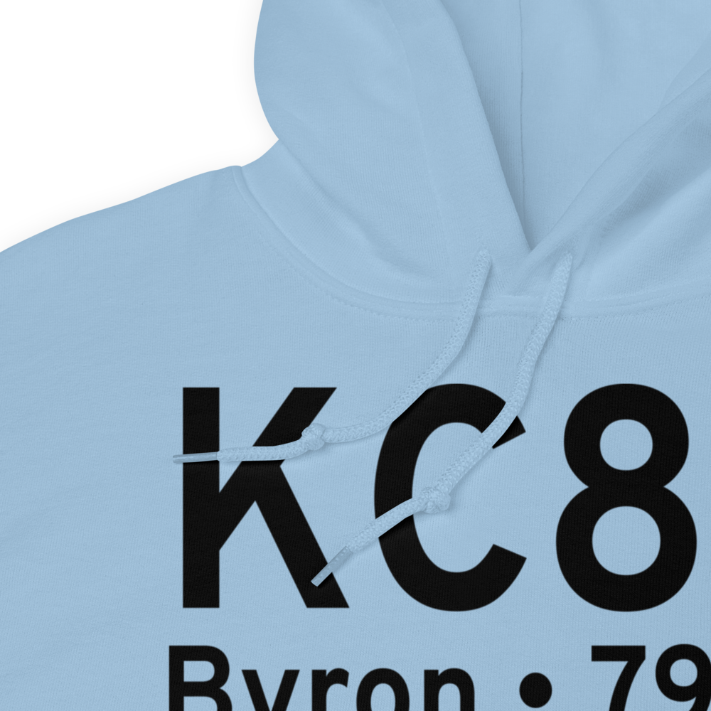 Byron Airport (KC83) ICAO Hoodie Sweatshirt 