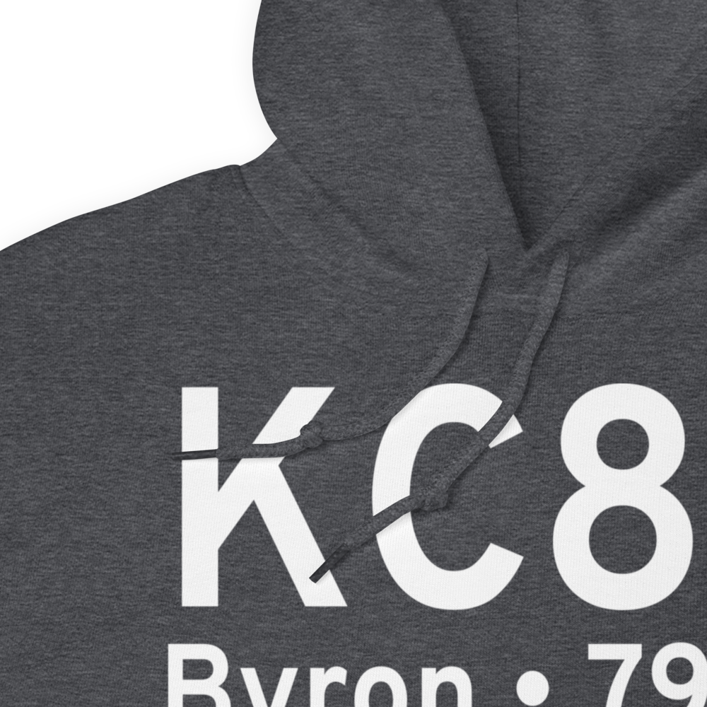 Byron Airport (KC83) ICAO Hoodie Sweatshirt 