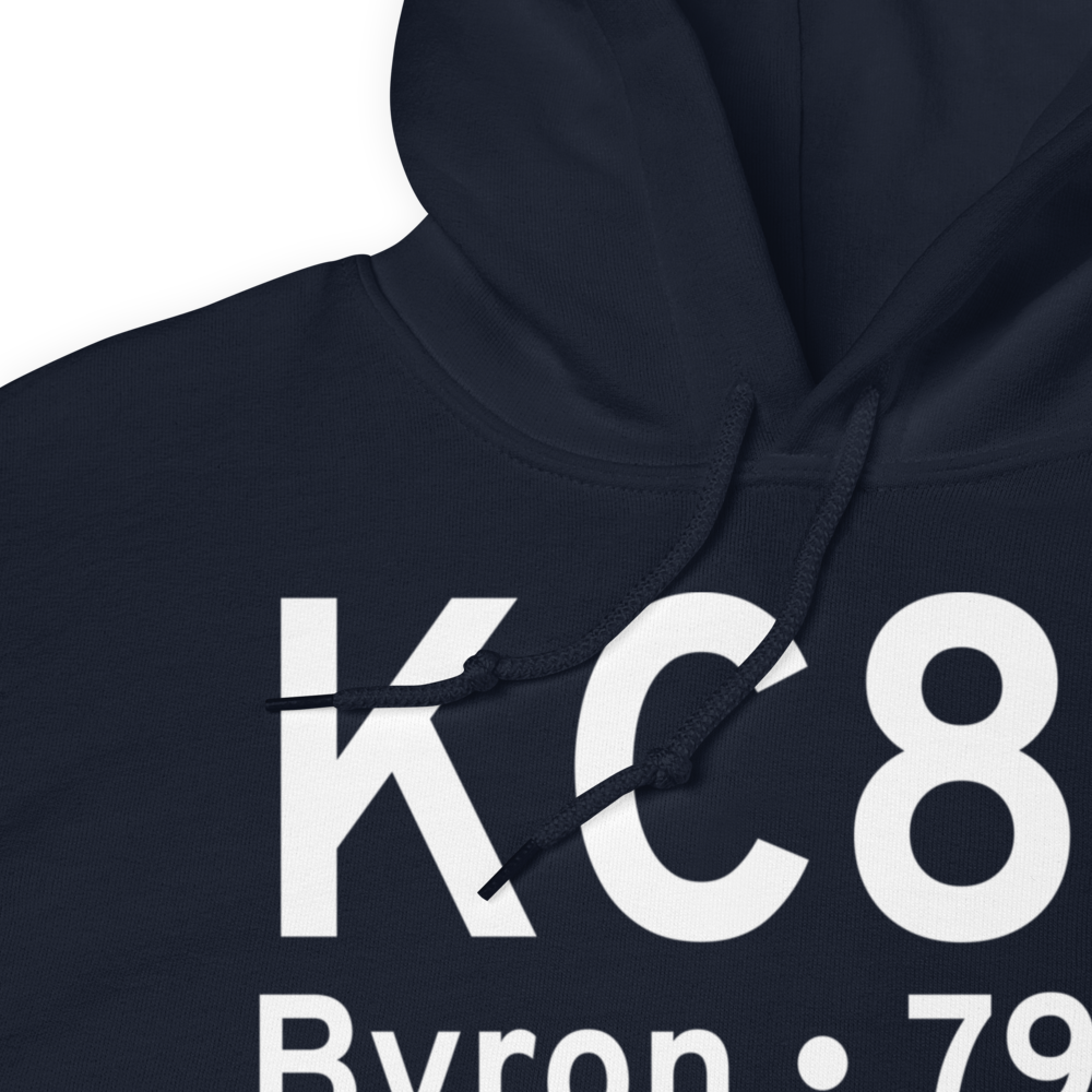 Byron Airport (KC83) ICAO Hoodie Sweatshirt 